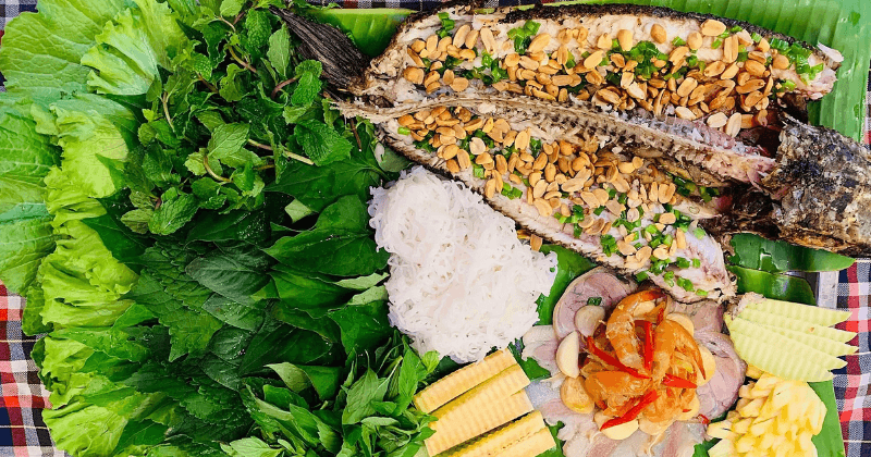 Đặc điểm của món cá lóc nướng trui miền Tây