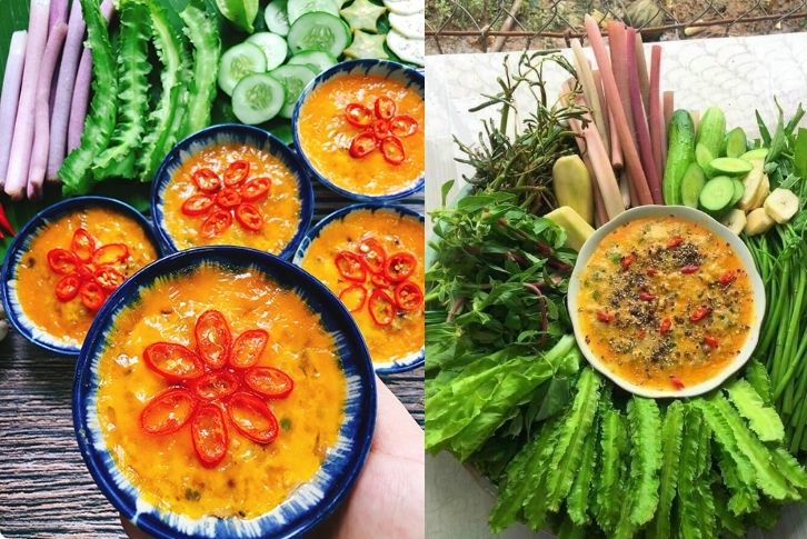 Mâm Cơm Miền Tây: 30+ Thực Đơn Hàng Ngày Chuẩn Vị Dân Dã 8 Mắm chưng hột vịt ăn kèm rau luộc
