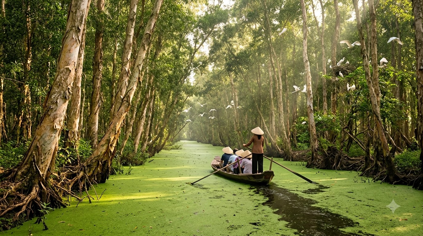 Bảng giá vé Rừng tràm Trà Sư và chi phí tham quan mới nhất