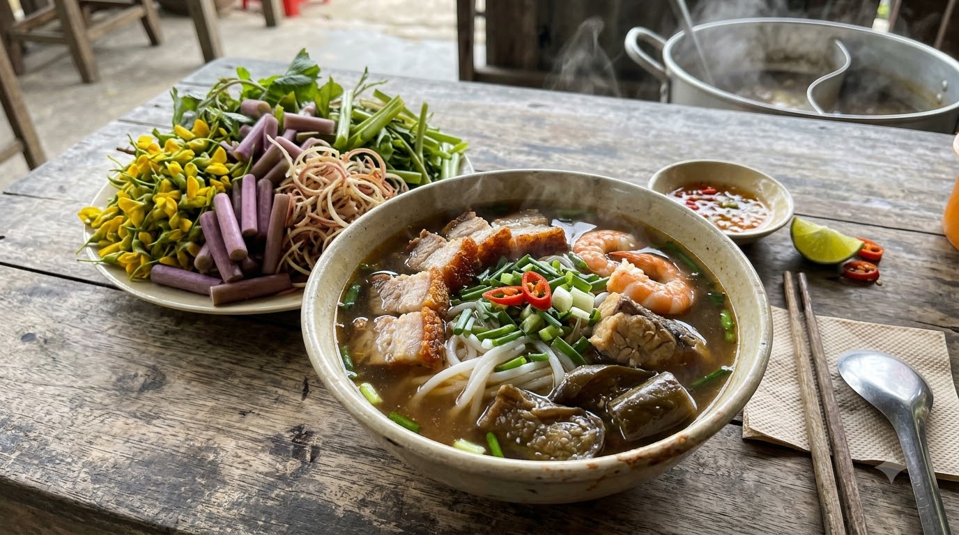 Biến thể địa phương và bí quyết thưởng thức Bún mắm miền Tây